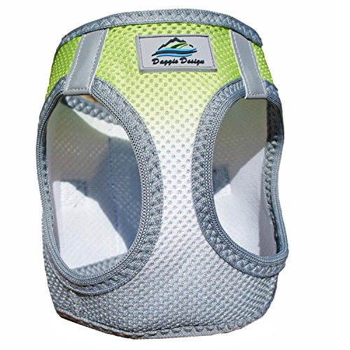 American River Dog Harness Ombre Collection - Limestone Gray XXS - color: Limestone Gray, size: XX-Small