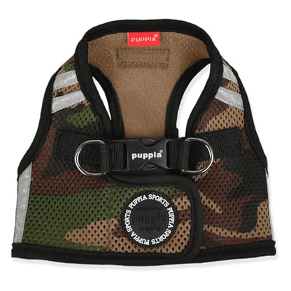 Puppia Soft Vest Harness PRO - CAMO - M - color: CAMO, size: Medium