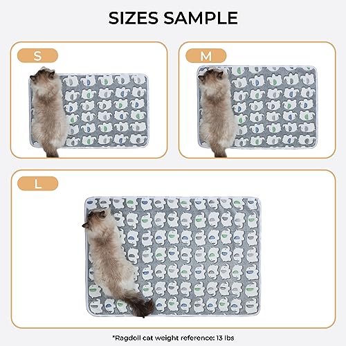 1 Pack 3 Blankets Super Soft Fluffy Premium Cute Elephant Pattern Pet Blanket Flannel Throw for Dog Puppy Cat Dark Grey Small(23x16 inch) - color: Dark Grey, size: 23x16 inch (Pack of 3)