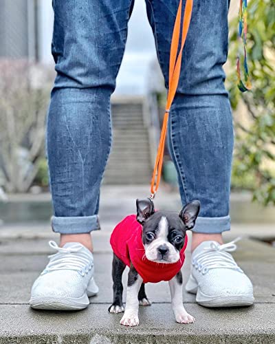 Gooby - Stretch Fleece Vest, Pullover Fleece Vest Jacket Sweater for Dogs, Red, X-Small - color: Red, size: X-Small Length (7")