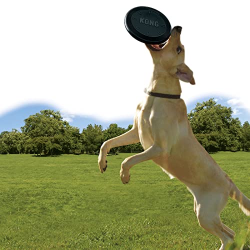 KONG Extreme Flyer - Dog Toy Supports Healthy Exercise - Soft Disc for Dogs - Toy for Fetch & Retrieve - Durable Flying Disc Dog Toy with Rebound - for Large Dogs