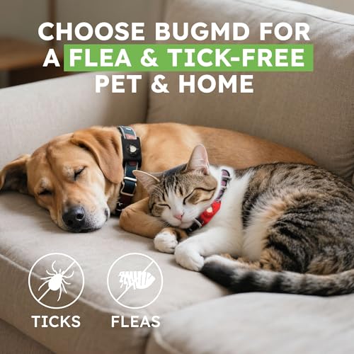 BugMD Paw Guardian Refill, Plant-Powered Flea & Tick Protection Tablets, 3 Count, 30-Day Protection, Natural Essential Oil Formula - color: Refill, size: 1 Pack