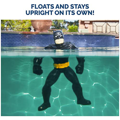SwimWays DC Batman Floatin' Figures, Swimming Pool Accessories & Kids Pool Toys, Batman Party Supplies & Water Toys for Kids Aged 3 & Up - color: Batman Floating Figure