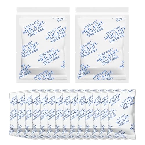 16pcs Pet Food Desiccant Bag Compatible with Oneisall Automatic Cat Feeder, Desiccant Packs Replacement with Color Indicating for Automatic Pet Feeder, Keep Cat Dog Food Dry and Fresh