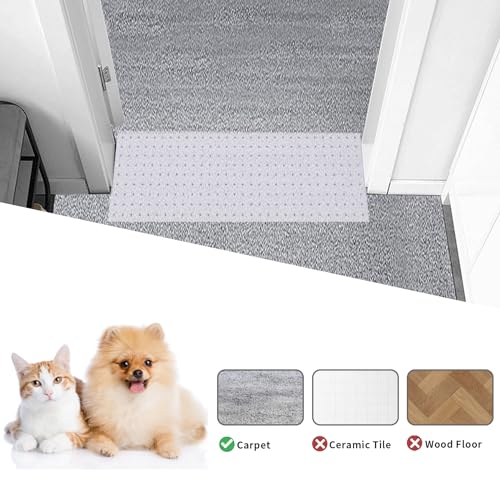 2PCS 3.6 Feet Cat Carpet Protector, Non-Slip Carpet Protector for Pets，Carpet Scratch Stopper from Scratching Carpet at Doorway - size: 3.6FT-2PC