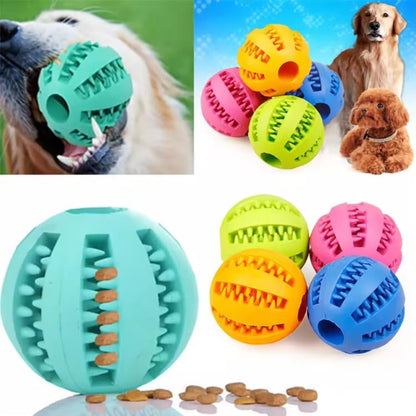 Interactive Dog Ball Toy, Treat Dispensing Puzzle, Slow Feeder for Dogs (Green) - color: Green