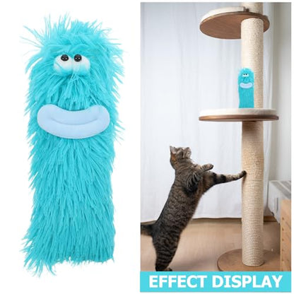 Happyyami Interactive Catnip Plush for Cats and Kittens Chew Pillow Sturdy Indoor Catnip for Teething and Play