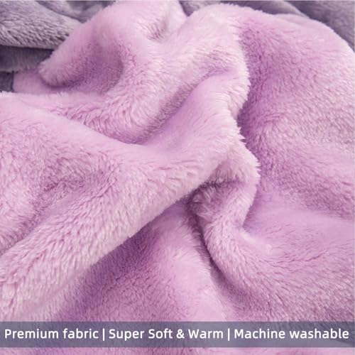 FabriCastle Dog Hoodie Sweater for Small Dogs Boy and Girl, Small Dog Clothes XS XXS Puppy Sweatshirt, Pet Outfit, Cat Clothing Super Soft Warm Snap On Closure (Lavender-Purple, XX-Small) - color: Lavender-Purple, size: XX-Small