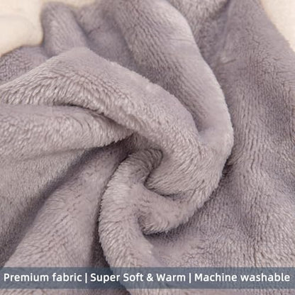FabriCastle Dog Hoodie Sweater for Small Dogs Boy and Girl, Small Dog Clothes XS XXS Puppy Sweatshirt, Pet Outfit, Cat Clothing Super Soft Warm Snap On Closure (Lightgrey-Cream, XX-Small) - color: Lightgrey-Cream, size: XX-Small