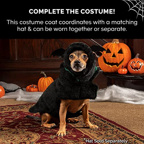 Furhaven Reversible XS Dog Coat, Washable & Insulating w/ Leash Access - Faux Fur & Quilted Fleece Flex-Fit Jacket - Black/Green, Extra Small - color: Black/Green, size: X-Small