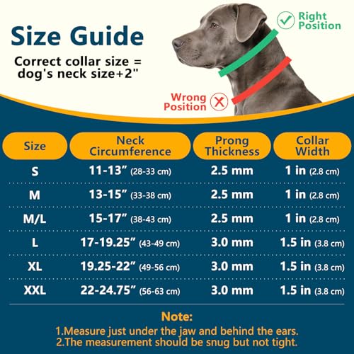 No Pull Martingale Collar for Large Medium Small Dog Pitbull German Shepherd Doberman, Dog Collar Anti Pull with Buckle for Training Walking (Black, XXL-Neck 22-24.75", 1.5" Wide) - size: XXL-Neck 22-24.75", 1.5" Wide
