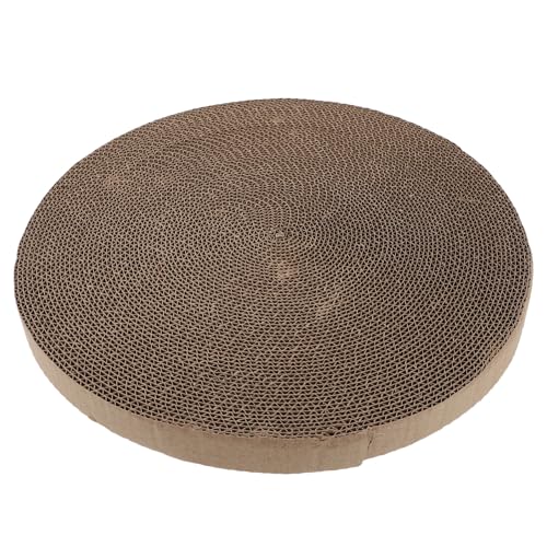 PRETYZOOM Replaceable Cat Scratching Board Core Reusable Corrugated Cardboard Scratch Pad Sturdy Floor Cat Scratcher Replacement