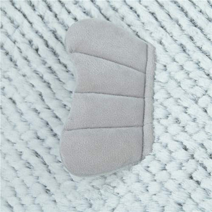 La La Pet® Plush Cat Bed Cave Calming Washable Pet House Bed Selfwarming Pet Bed Foldable Cat Sleep Tent Dog Nest Soft Puppy House Bed for Cats and Small Dogs(Gray,S) - color: Gray, size: S