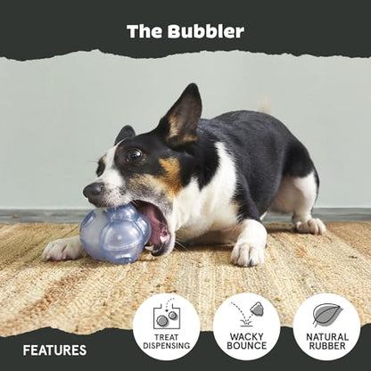 Barkbox Bubbler Treat Dispensing Dog Toy for Medium Dogs – Wacky Bounce for Playful Pups Who Love a Challenge and Engaging Fun - style: Bubbler