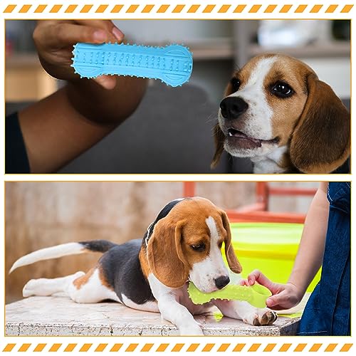 Jenaai 50 Pack Puppy Toys Chew for Teething Cute Soft Dog Toys Interactive Teething for Small Dogs Anxiety Relief Cleaning Teeth, Assorted Style