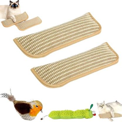 Catnip Kicker Pillow, Interactive Catnip Chew Toy, Soft Scratchable Material Feeds Your Cat’s Natural Instincts, Teeth Cleaning & Anxiety Relief (Mix * 2PCS) - color: Mix * 2PCS