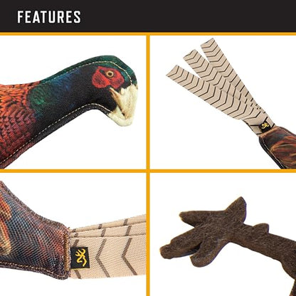 Browning Pheasant Chew Toy Brown (P000015690199) - color: Brown