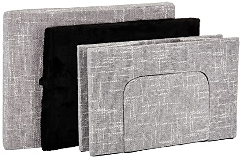 Midwest Curious Cube Cottage for Cat, 10.68" H, 5 LBS, Silver/Black