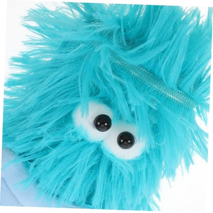 ibasenice Interactive Catnip Plush Toy for Kittens Chew-Resistant for Cats Engaging Teething Toy for Chewing Playtime Activities - color: Sky-blue