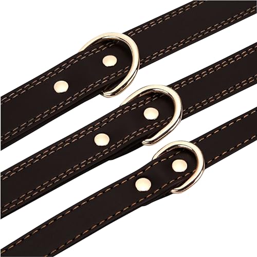Personalized Dog Collar - Engraved Soft Black Vegan Leather - Custom Small Medium or Large Size with Name Plate (X-Small) - size: X-Small