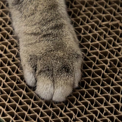 Kitty City Round Swat Ball Track Cat Toy with Scratcher, Interactive Toy for Cats and Kittens, Tan - color: C) Large Scratcher
