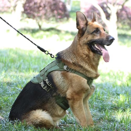 Reflective Large Dog Harness with Breathable Design Easy Wear Dog Harness for Safe and Comfortable Outdoor Experiences Large