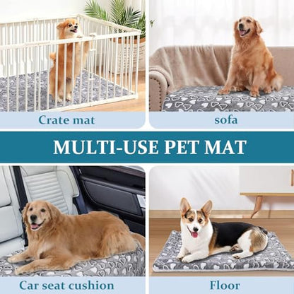 Super Soft Fluffy Premium Flannel Pet Blanket Washable Shaggy Plush Calming Dog Blankets Flannel Throw for Small Medium Large Dogs Cats (Color : Purple, Size : S 35 * 27CM/13.7 * 10.6IN)