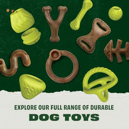 Benebone Natural Rubber Tug Interactive Dog Toy, Natural Rubber - size: 1 Pack, style: Tug
