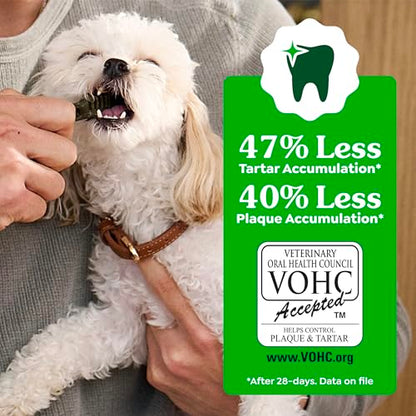 Greenies Veterinarian-Recommended Adult Natural Dental Dog Treats Teenie Size, Dog Dental Chews, Original Flavor, 6 oz. Pack, 22 Count - size: 22 Count (Pack of 1)
