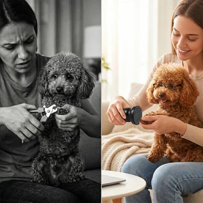 8 Pcs Dog Nail Filing Disc Replaceable Dog Scratch Board Sandpaper Replacement Trainning Nail Care Accessories for Dogs Cats Safe Easy Smooth Healthy