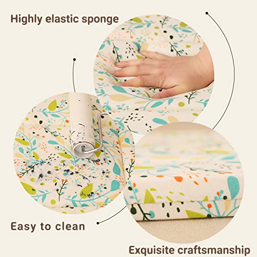 X-Small Crate Bed Pad - Super Soft Pancake Style Mat for Kennels, Ideal for Pet Beds, Machine Wash and Dryer Friendly, 22-Inch, Random Color