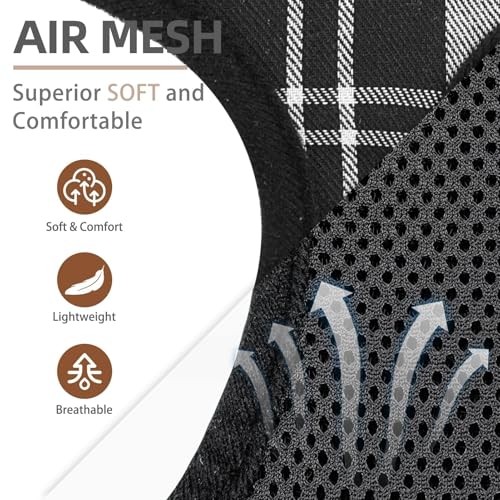 PUPTECK Soft Mesh Dog Harness and Leash Set Pet Puppy Cat Comfort Padded Vest No Pull Harnesses, Black&White, XS - color: Black&White, size: XS (NECK: 10", CHEST: 10"-14")