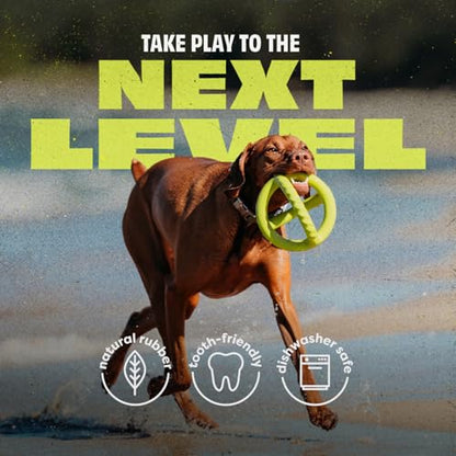 Benebone Natural Rubber Tug Interactive Dog Toy, Natural Rubber - size: 1 Pack, style: Tug