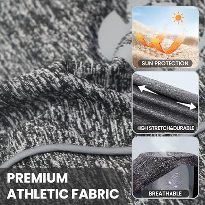 PETCARE Sun Protection Dog Shirts for Small Dogs Quick Dry Soft Stretchy Dog T-Shirts with Reflective Label Tank Top Sleeveless Vest Pet Clothes, Athletic Fabric, Black, M (Chest 17" Length 13.8") - color: Black, size: M ( Suggest 8-13 lbs)