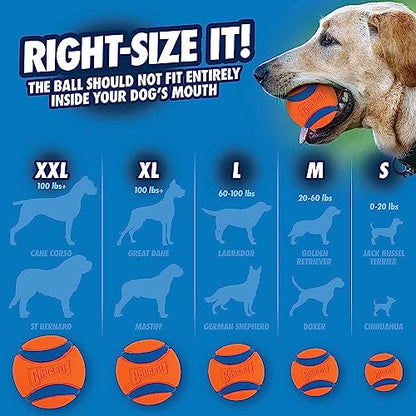 Chuckit! Ultra Toss Dog Toy, Medium Indoor and Outdoor Dog Toy for Dogs 20-60 Pounds - size: Medium, style: Ultra Toss