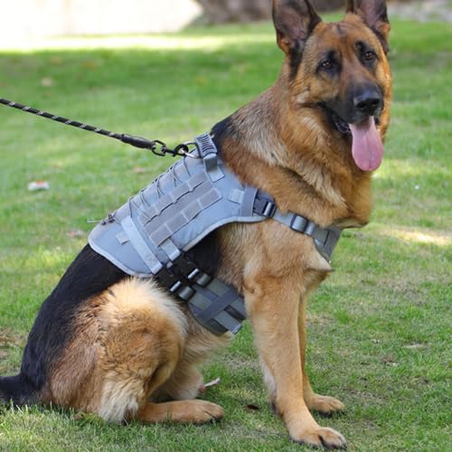 Reflective Large Dog Harness with Breathable Design Easy Wear Dog Harness for Safe and Comfortable Outdoor Experiences Large