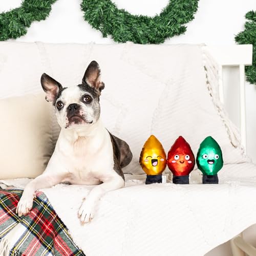 Fringe Studio Plush Dog Toy Set, Light Up My Life, 3 Piece Set, Pet Shop Collection (662060) - color: Llight up my Life