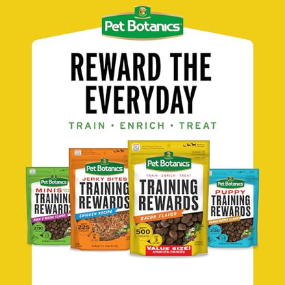 Pet Botanics 4 oz. Pouch Training Reward Mini Soft & Chewy, Duck and Bacon Flavor, with 200 Treats Per Bag, The Choice of Top Trainers - size: 4 Ounce (Pack of 1), style: Grain Free