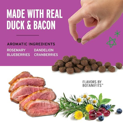 Pet Botanics 4 oz. Pouch Training Reward Mini Soft & Chewy, Duck and Bacon Flavor, with 200 Treats Per Bag, The Choice of Top Trainers - size: 4 Ounce (Pack of 1), style: Grain Free
