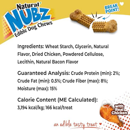 Nylabone Dog Gift Box, Includes 3 Strong Chew Toys and 1 Natural Treat, Gifts for Dogs, Large - Up to 50 lbs, 4 Pack - size: Large (4 Count)