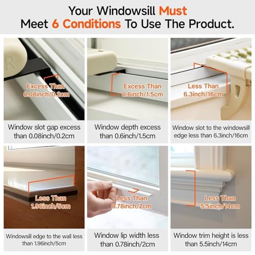 MEWOOFUN Cat Window Sill Perch for Indoor Cats, One-Step Sliding Clamping Slot Adjustment Cat Window Hammock with Removable Covers, Cat Bed for Windowsill & Bedside (Green, Large)