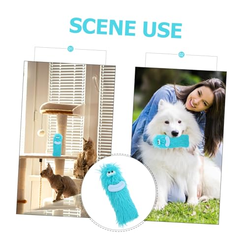 Toyvian Catnip Pillow Toy for Indoor Cats Interactive Plush Chew Toy for Kittens for Boredom Relief Multi-Functional Plush Pillow