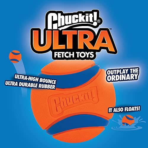 ChuckIt! Medium Ultra Ball, 8 Count