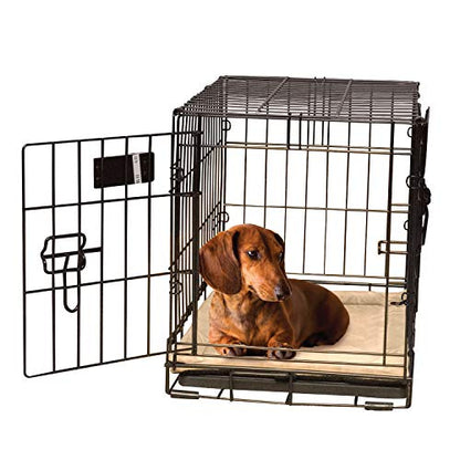 K&H Pet Products Self-Warming Crate Pad, Warming Dog Crate Bed, Machine Washable Dog Crate Mat, Tan Small 20 X 25 Inches - color: Tan, size: Small (20 in x 25 in)