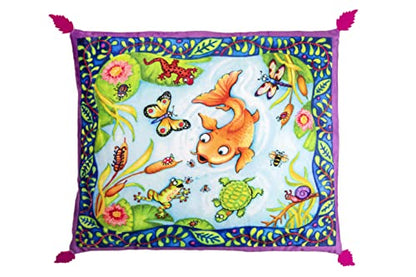 FUZZU Sweet Spot Kitty Carpet with Catnip (Lily Pad) - style: Lily Pad
