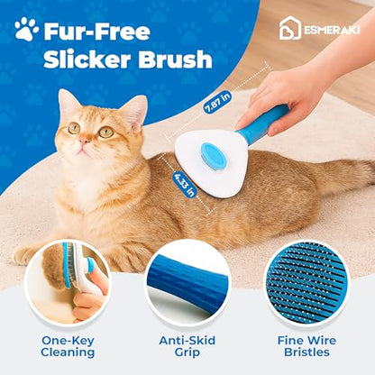 Flexible Cat Scratcher Bundle with Built-In Ball Track - Interactive Shape Shifting Magic Organ Cat Toys for Indoor Cats - Corrugated Cardboard, Magnetic Design, Foldable Space Saving for Bored Cats