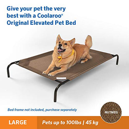 Coolaroo Original Pet Bed Replacement Cover - Nutmeg - Large (43.5" x 31.5") (Pack of 3) - color: Nutmeg, size: Large (Pack of 3), style: Large