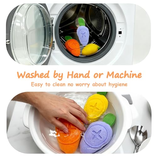 Hamiledyi Guinea Pig Toys Rabbit Foraging Enrichment Toy Slow Feeder Food Hide Puzzle Toys Boredom Relief and Foraging Fun (3 Pieces) - size: 3 Pieces