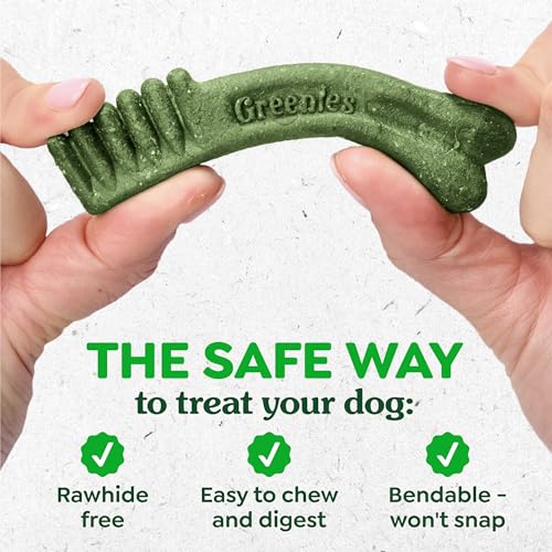 Greenies Veterinarian-Recommended Adult Natural Dental Dog Treats Teenie Size, Dog Dental Chews, Original Flavor, 3 oz. Pack, 11 Count - size: 11 Count (Pack of 1)