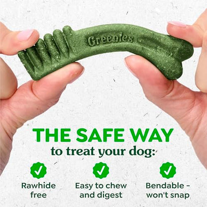 Greenies Veterinarian-Recommended Adult Natural Dental Dog Treats Large Size, Dog Dental Chews, Original Flavor, 12 oz. Pack, 8 Count - size: 8 Count (Pack of 1)